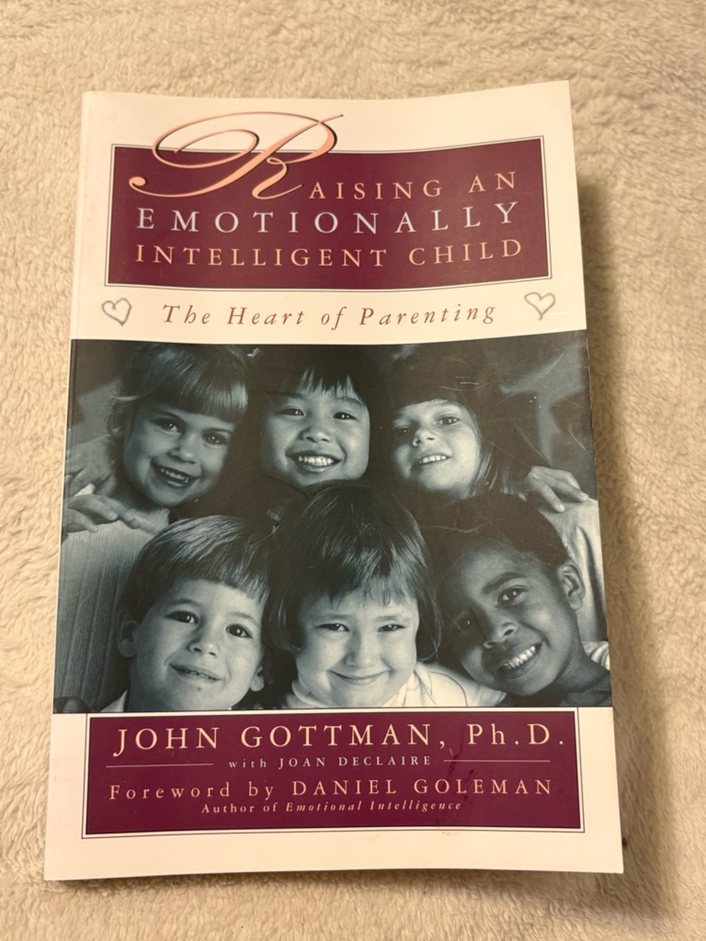 Raising an Emotionally Intelligent Child - Maroon/White